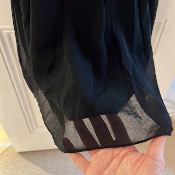 Joie Black boho elbaz blouson dress XS - Picture 7 of 12